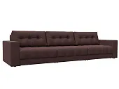 Диван прямой с декором Лига-049 НПБ Лонг