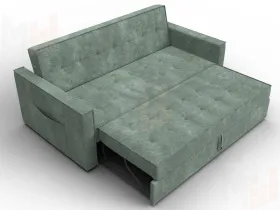 Диван прямой Лига-104 (160) ( BRUT 08 зеленый )