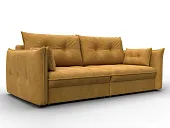 Диван прямой Лига-100 НПБ ( BRUT 10 желтый )