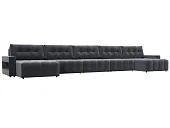 Диван П-образный с полками Лига-053 НПБ МегаЛонг