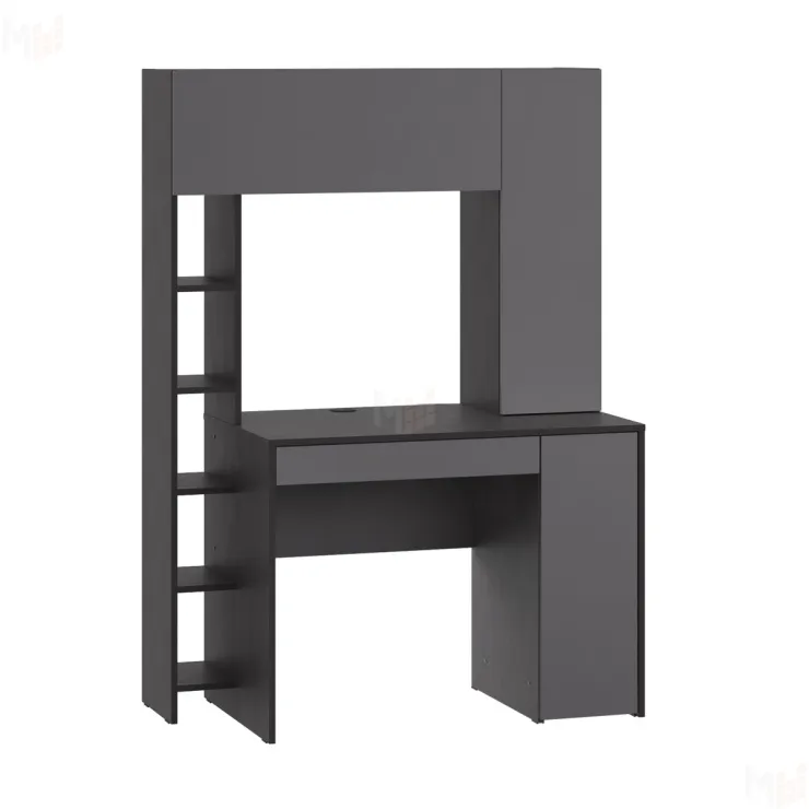  Стол компьютерный Комфорт 12.71 Антрацит, Темно - серый