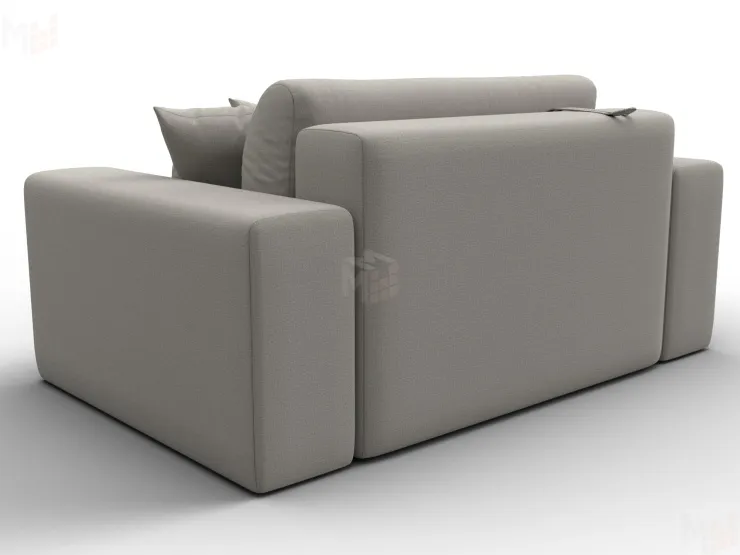 Кресло Лига-036 НПБ ( Амур бежевый )