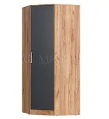 Шкаф угловой Мартина (дуб крафт/графит)