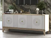 Комод Адриана (сонома/белый софт)