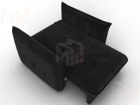 Кресло Лига-100 НПБ ( SEVEN 35 черный )