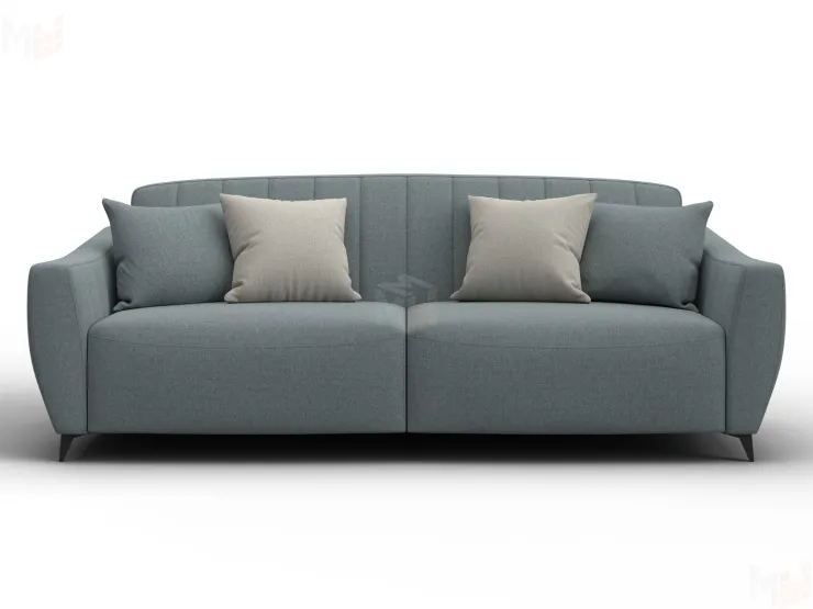 Диван-книжка Лига-095 НПБ ( Амур 07 серый )