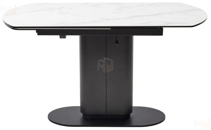 Стол KAI 140 KL-117 Темно-серый / Черный