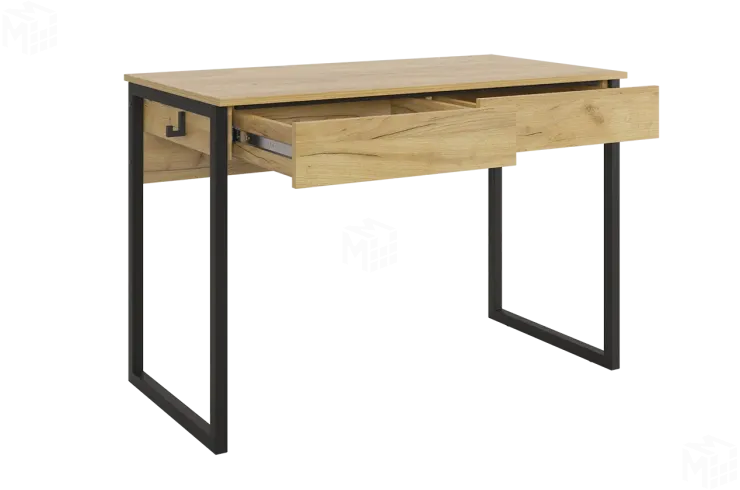 Стол Юниор дуб крафт золотой/черный муар