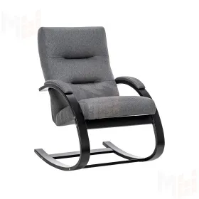 Кресло-качалка Leset Милано (Венге/Malmo 95 (темно-серый))