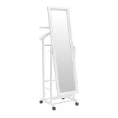 Вешалка с зеркалом Leset Сиэтл (Белый)