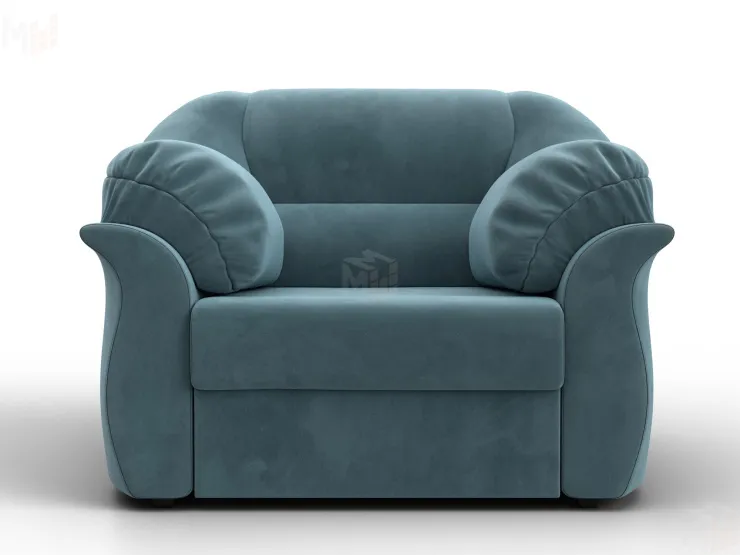 Кресло Карнелла ( SEVEN 113 бирюзовый )