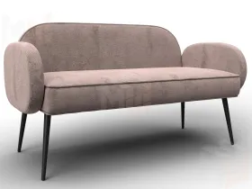 Диван прямой Лига-086 ( TOWER 05 бежевый )