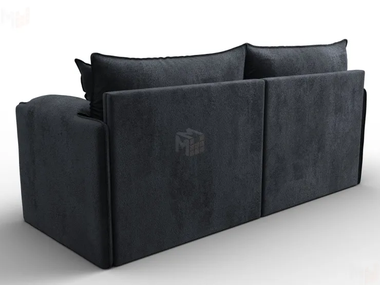 Диван прямой модульный Лига-106 ( TOWER 11 темно-серый )