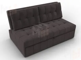 Диван прямой Лига-107 (140) ( SEVEN 727 коричневый )