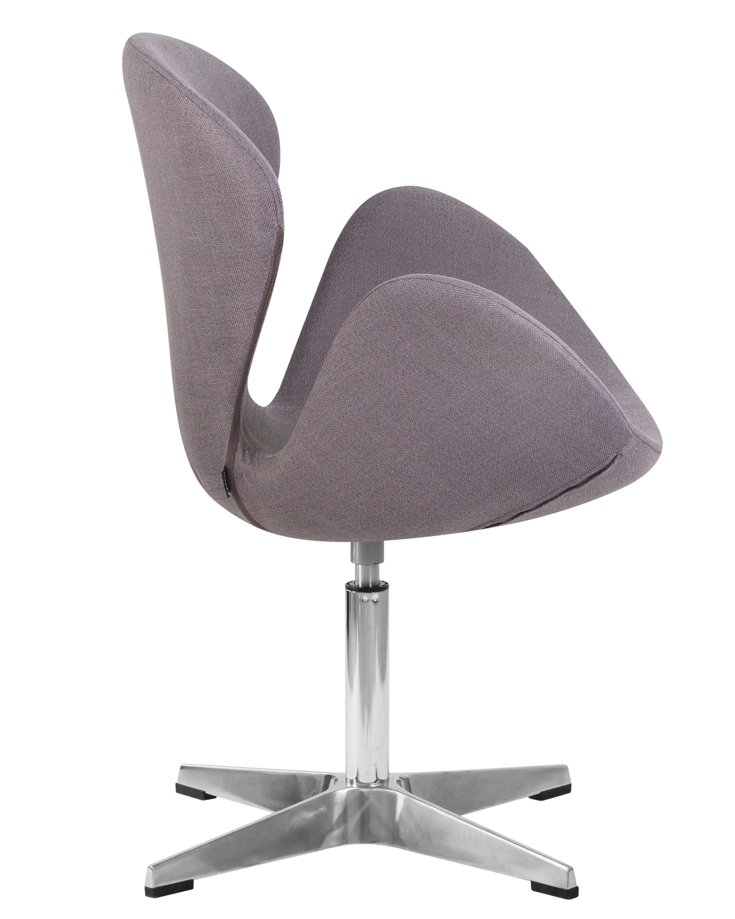 Кресло дизайнерское DOBRIN SWAN (серая ткань IF11)
