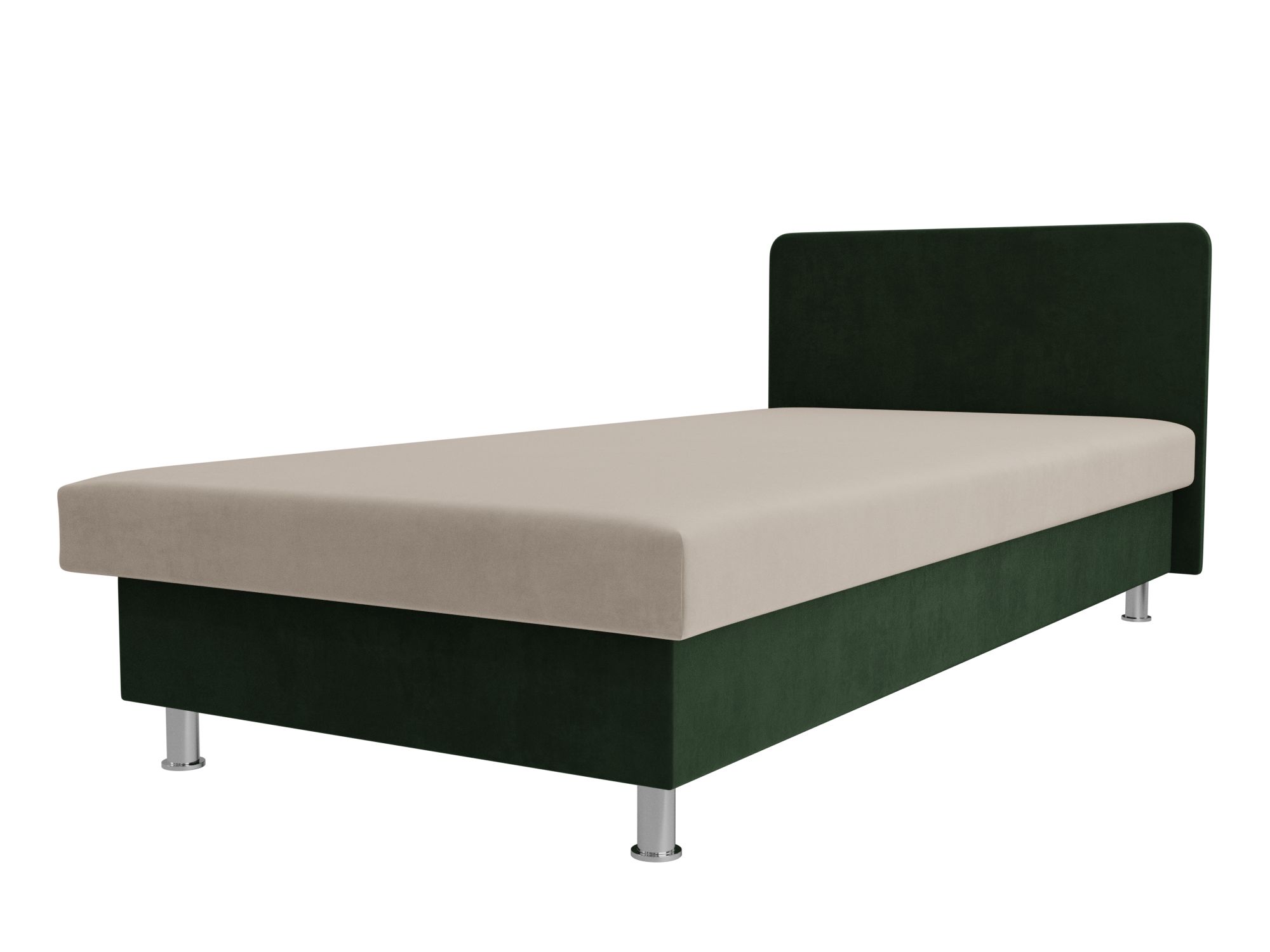 Кровать Мальта (Бежевый\Зеленый)