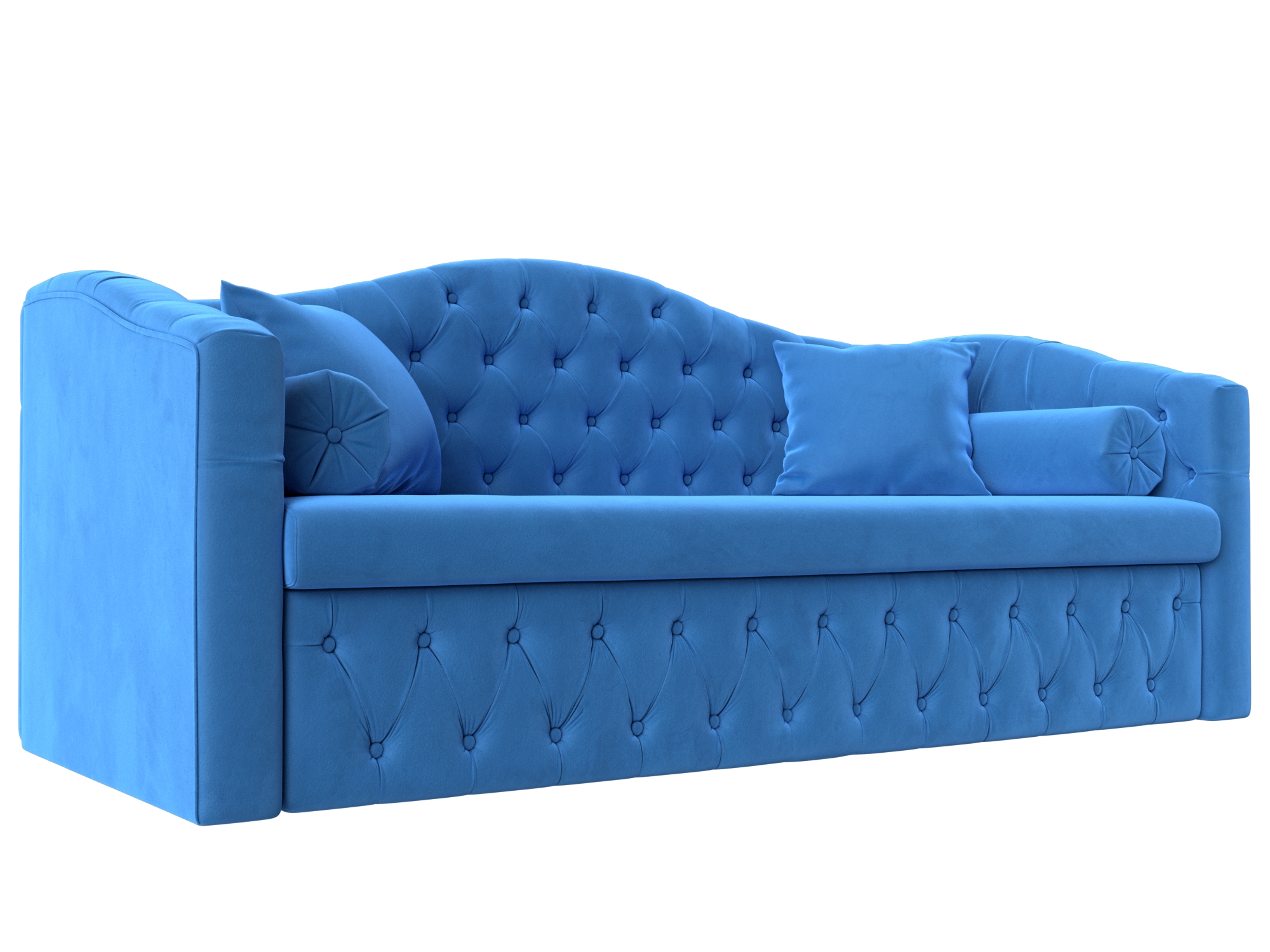 Прямой диван Мечта (Голубой)