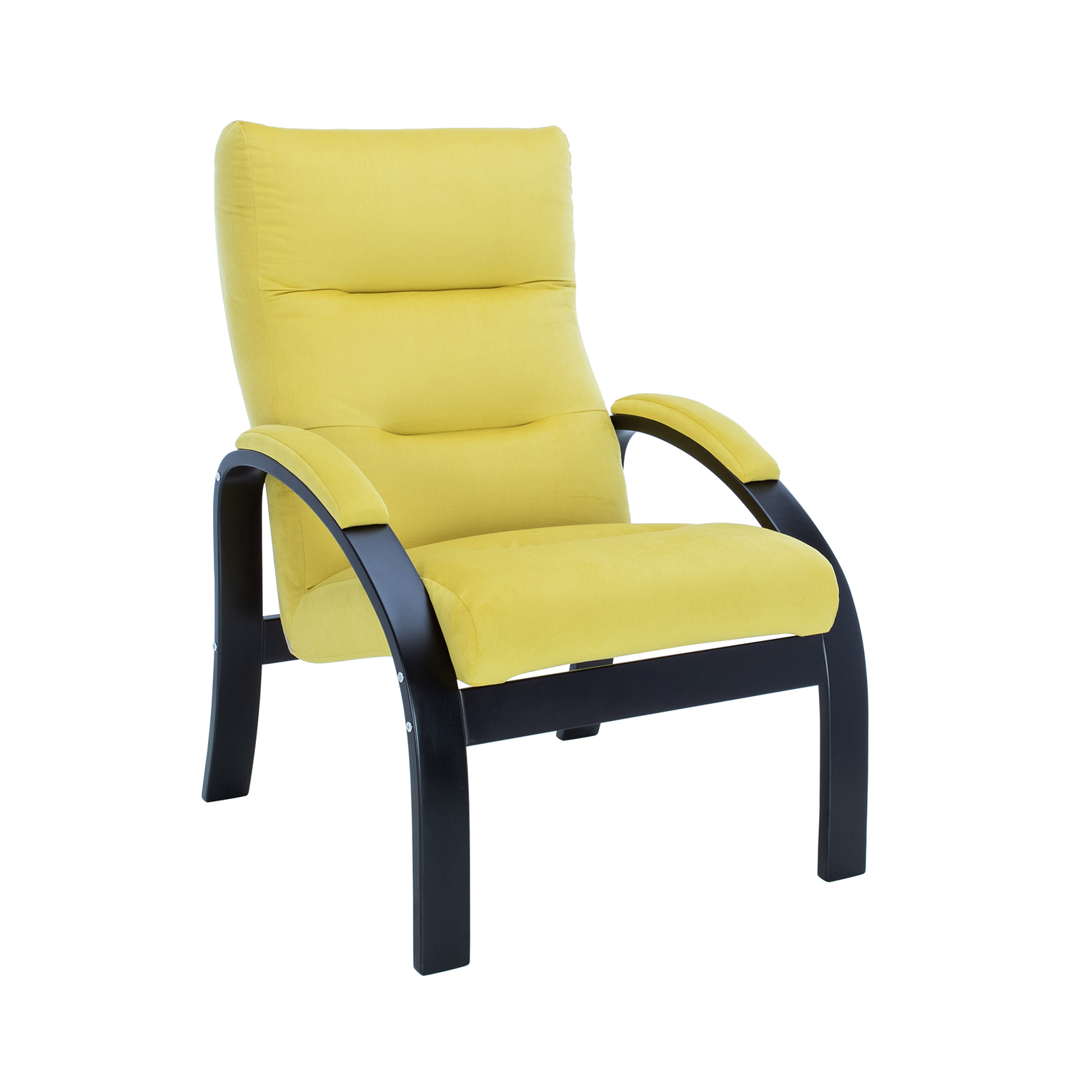 Кресло Leset Лион (Венге/V28 желтый)