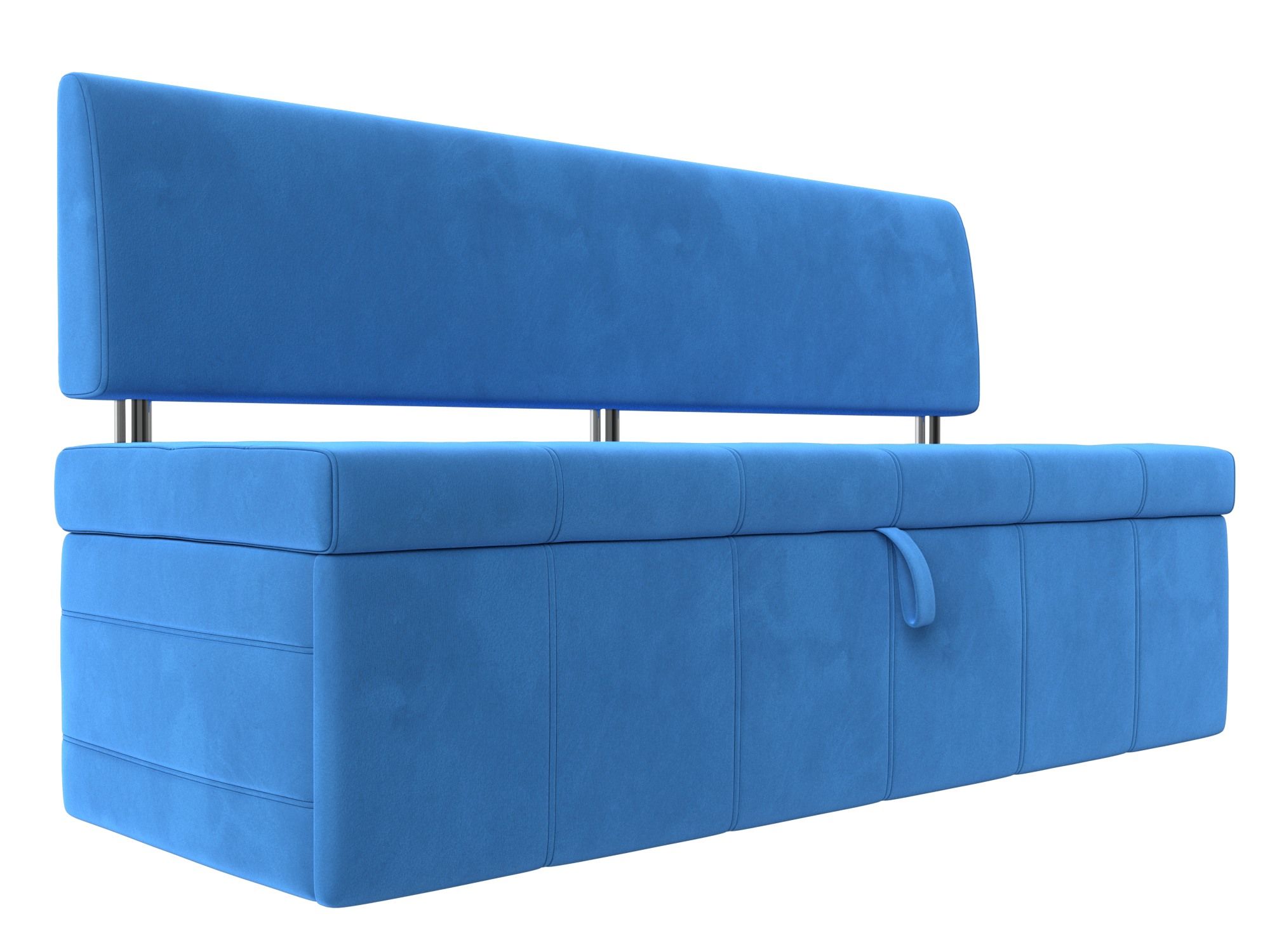Кухонный прямой диван Стоун (Голубой)