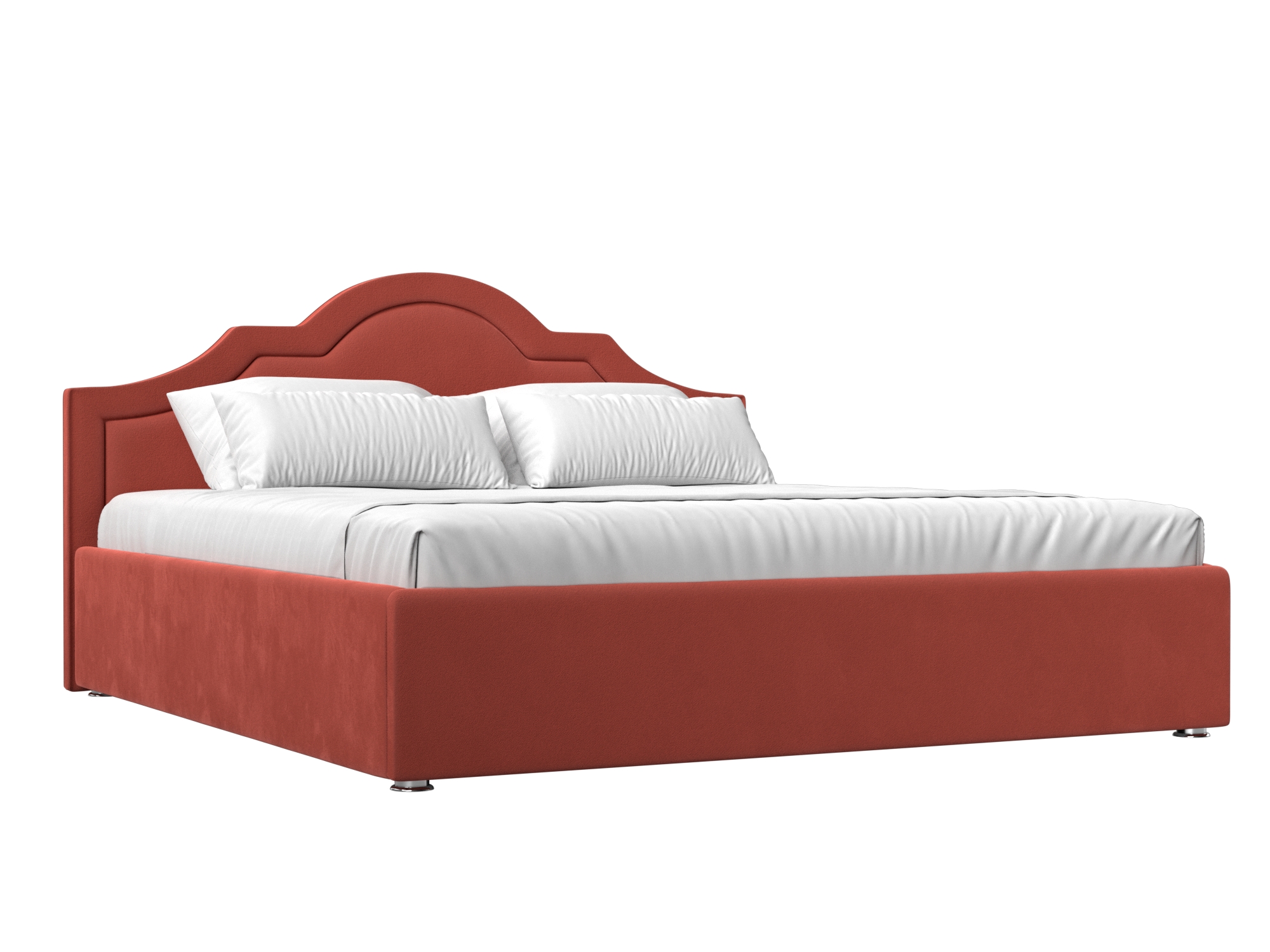 Интерьерная кровать Афина 180 (Коралловый)