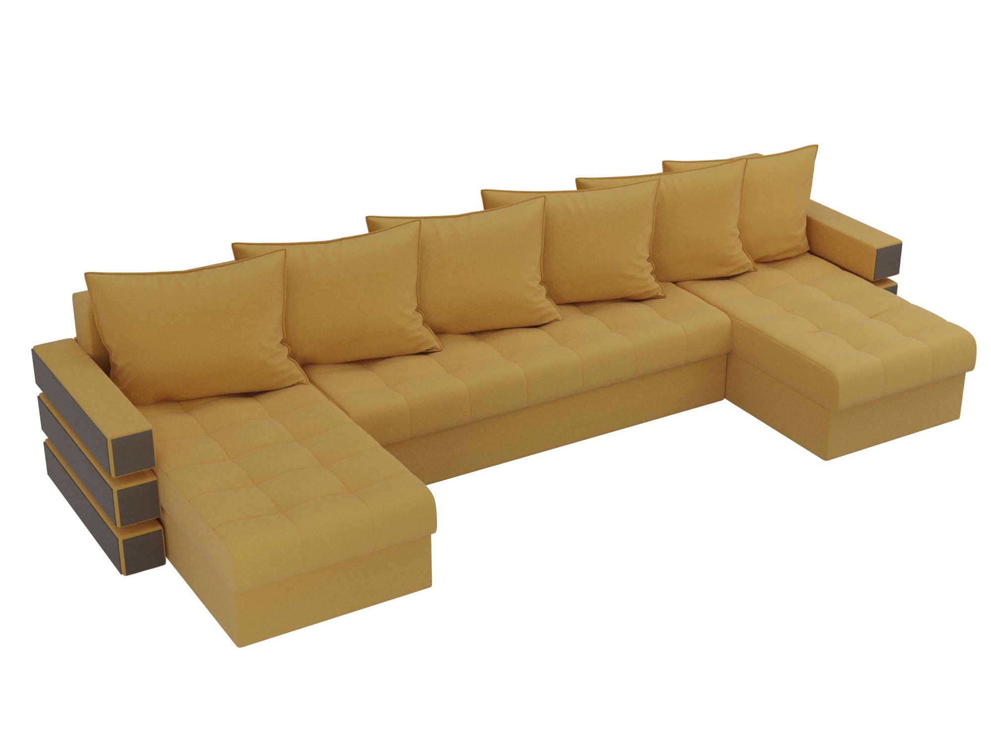 П-образный диван Венеция (Желтый)