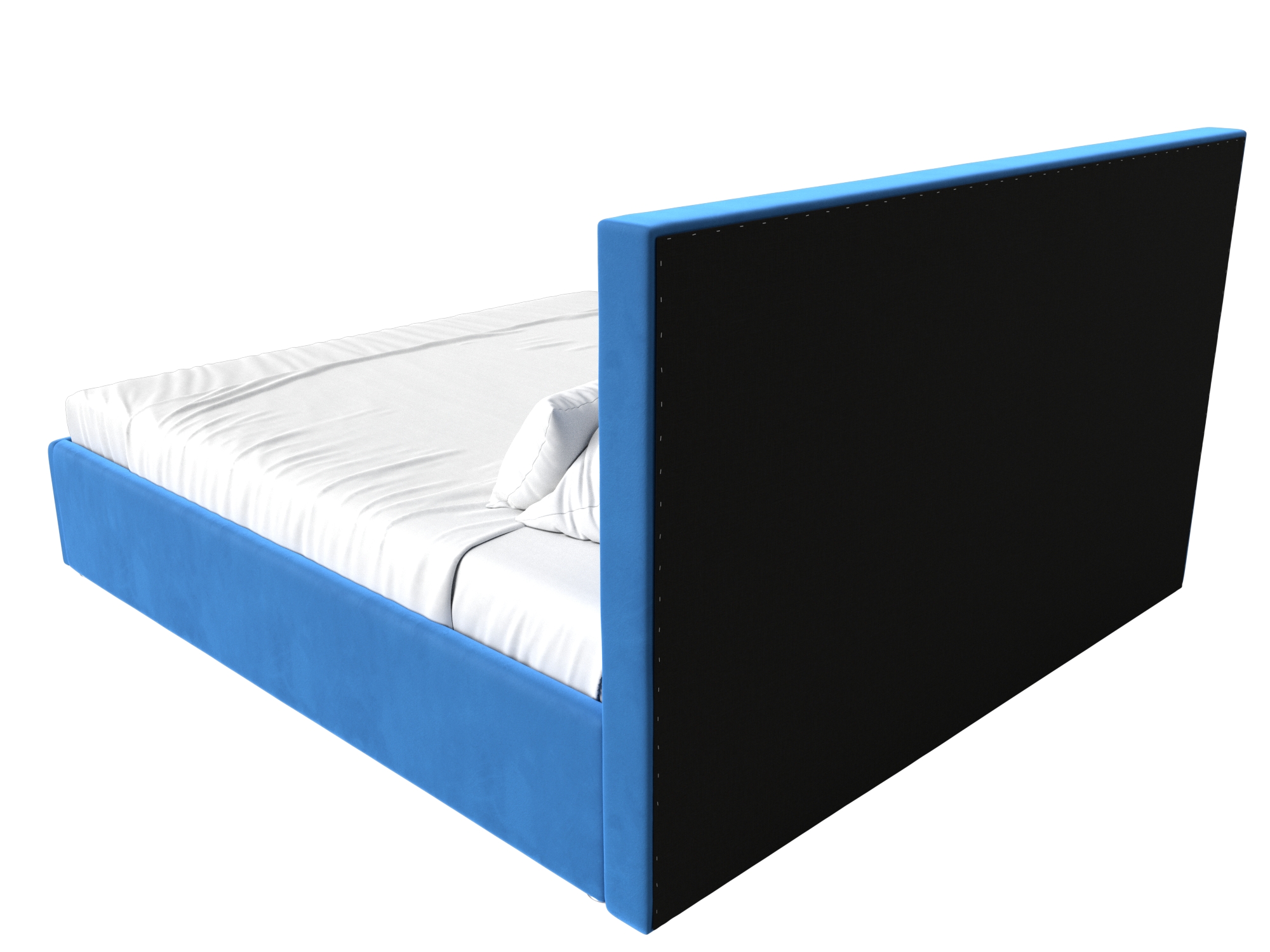 Интерьерная кровать Кариба 160 (Голубой)