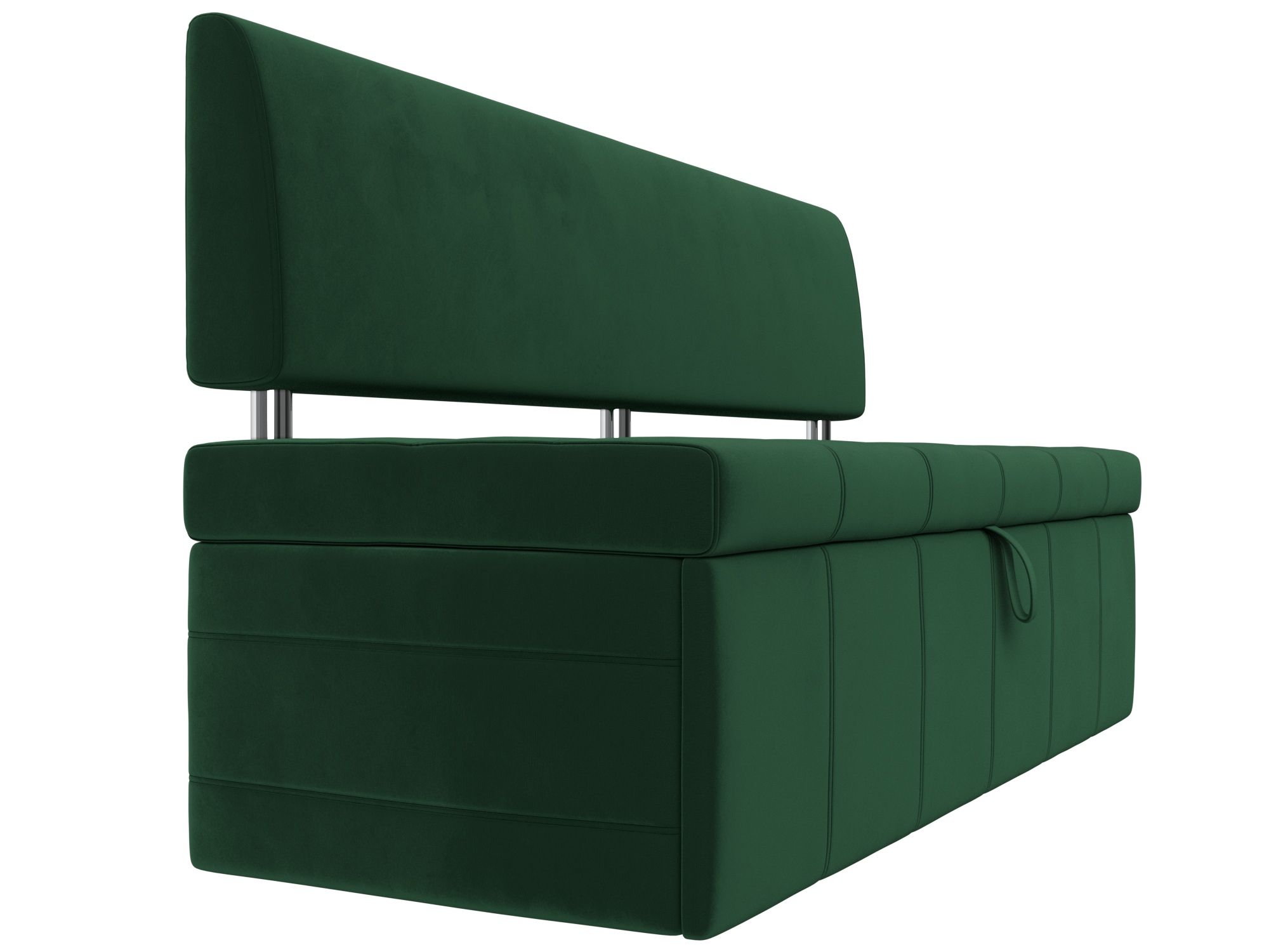 Кухонный прямой диван Стоун (Зеленый)