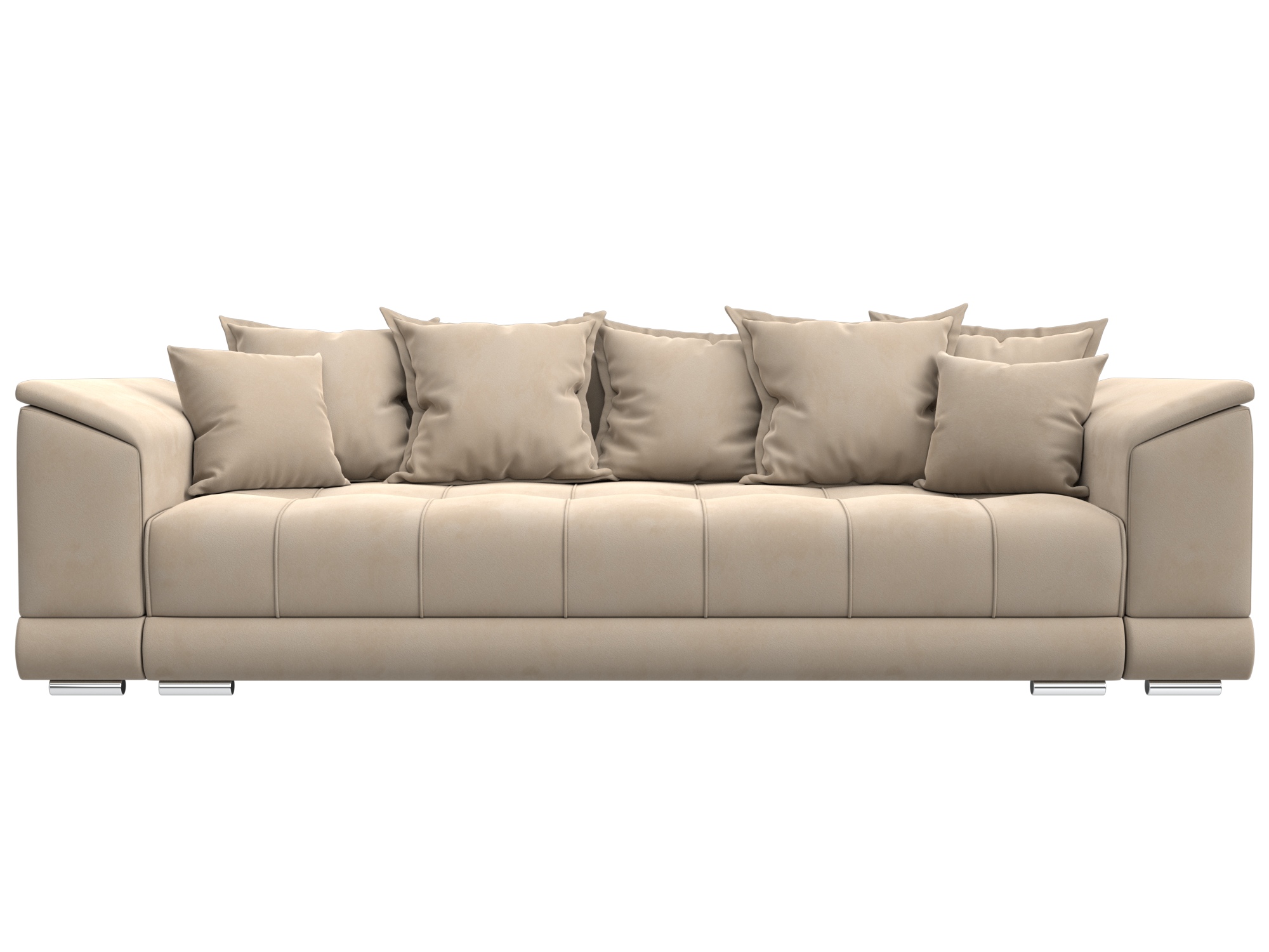 Диван прямой НордСтар НПБ ( SEVEN 729 бежевый )