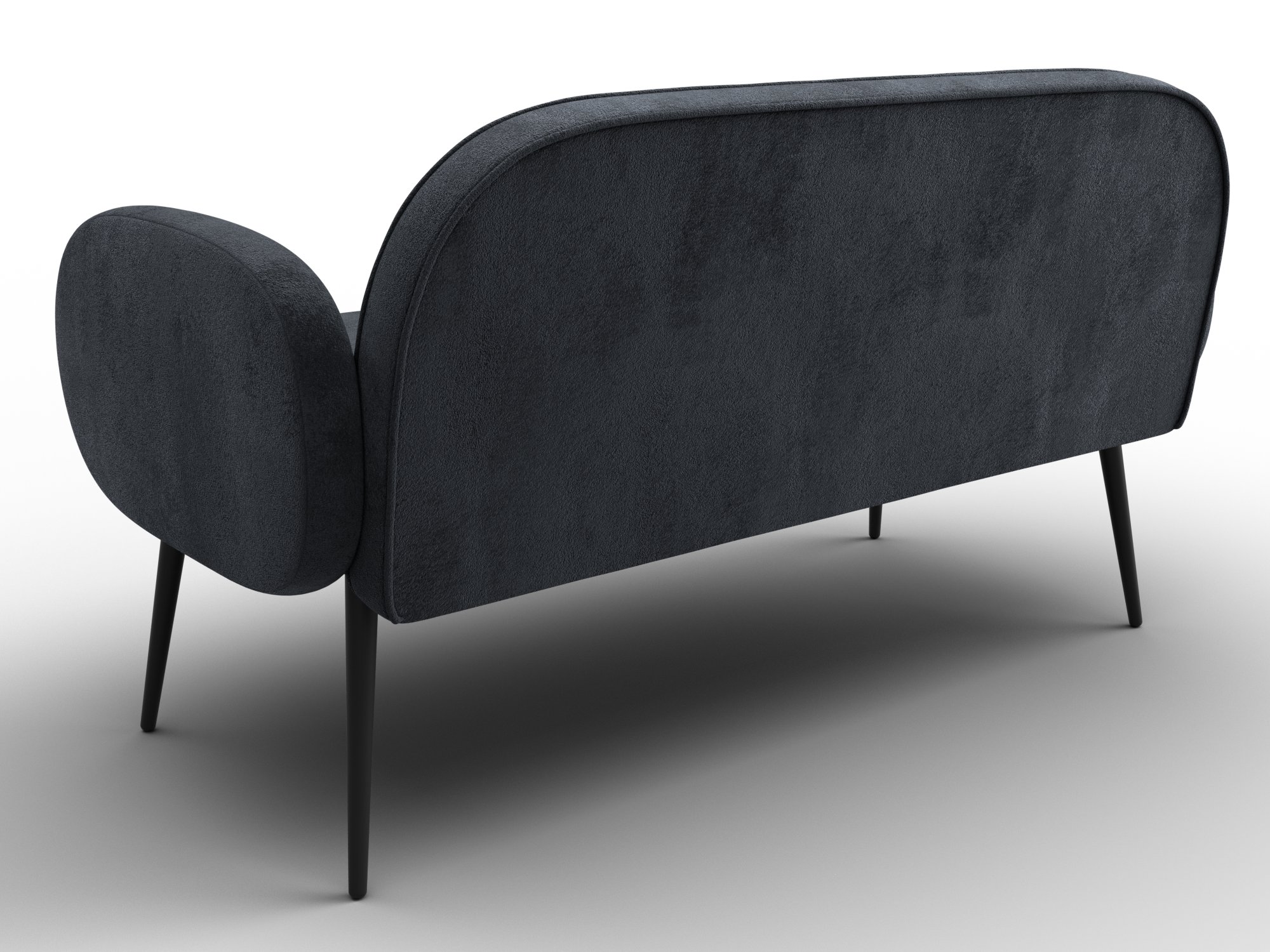 Диван прямой Лига-086 ( TOWER 11 темно-серый )