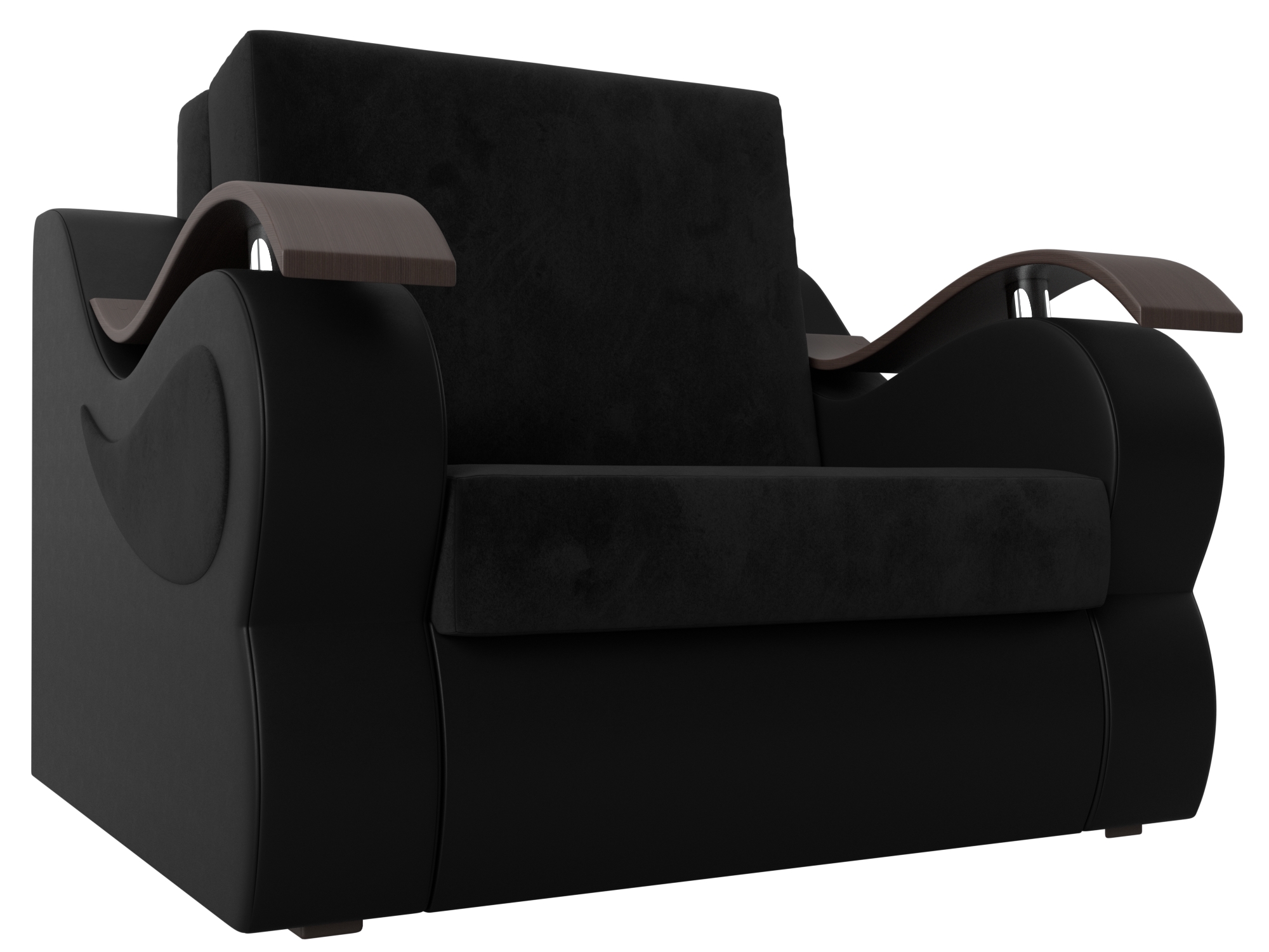 Кресло-кровать Меркурий 80 (Черный\Черный)