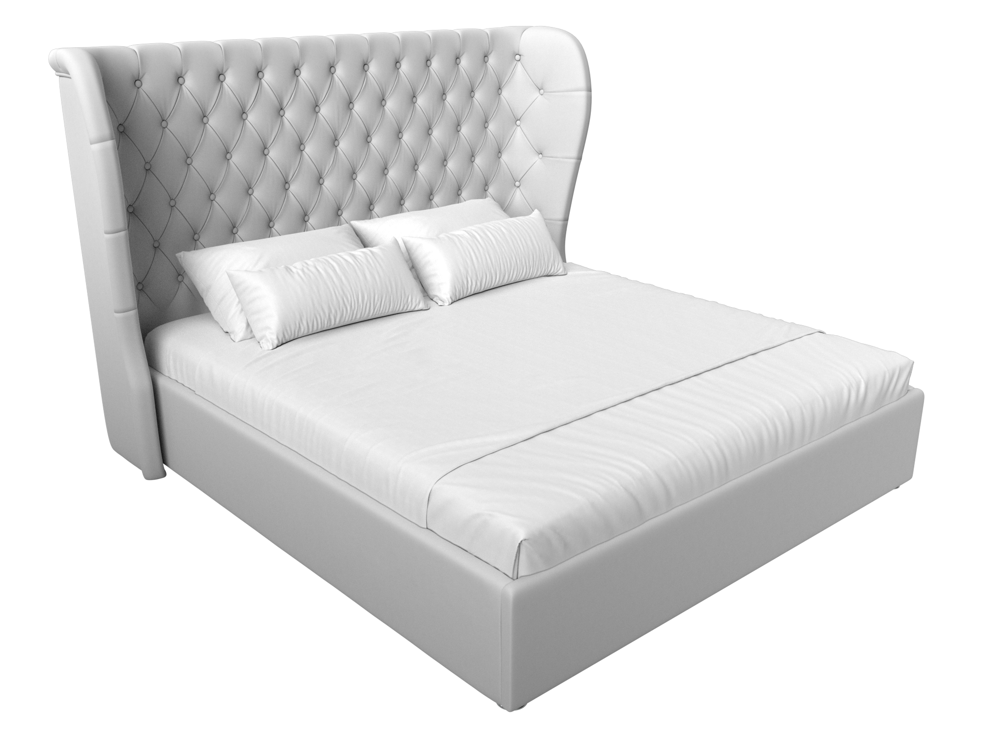 Интерьерная кровать Далия 160 (Белый)