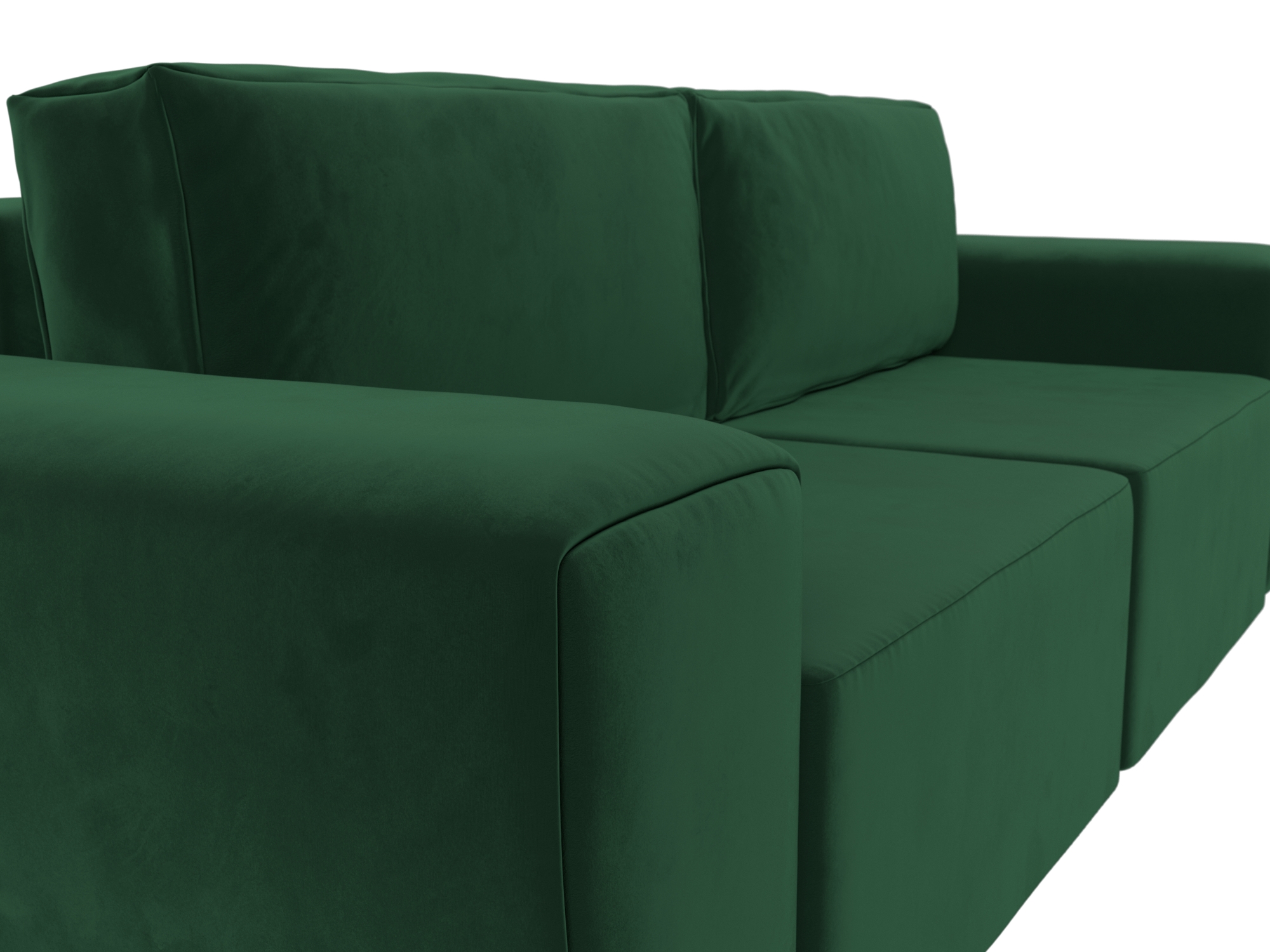 Прямой диван Беккер (Зеленый)