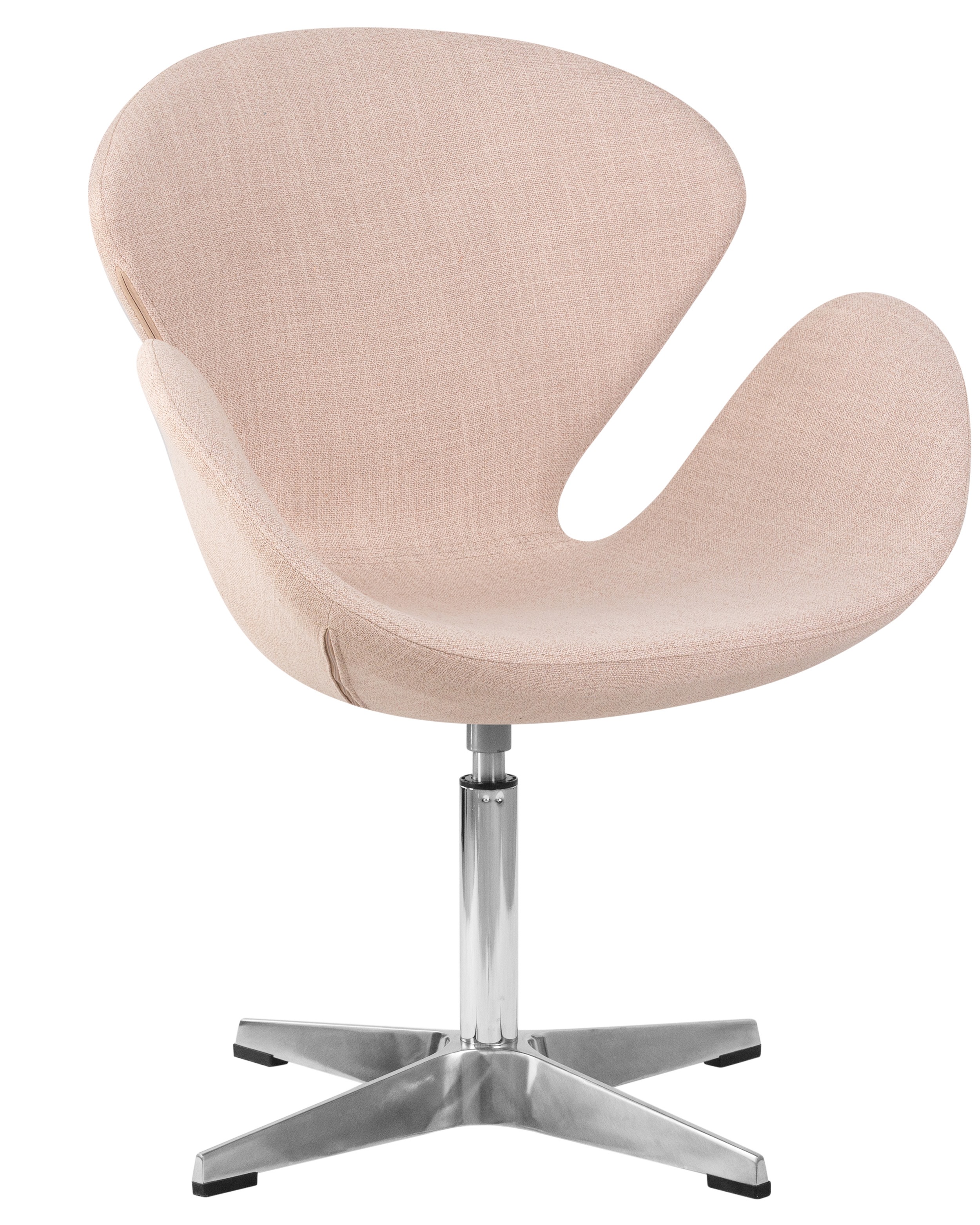 Кресло дизайнерское DOBRIN SWAN (бежевая ткань IF1)