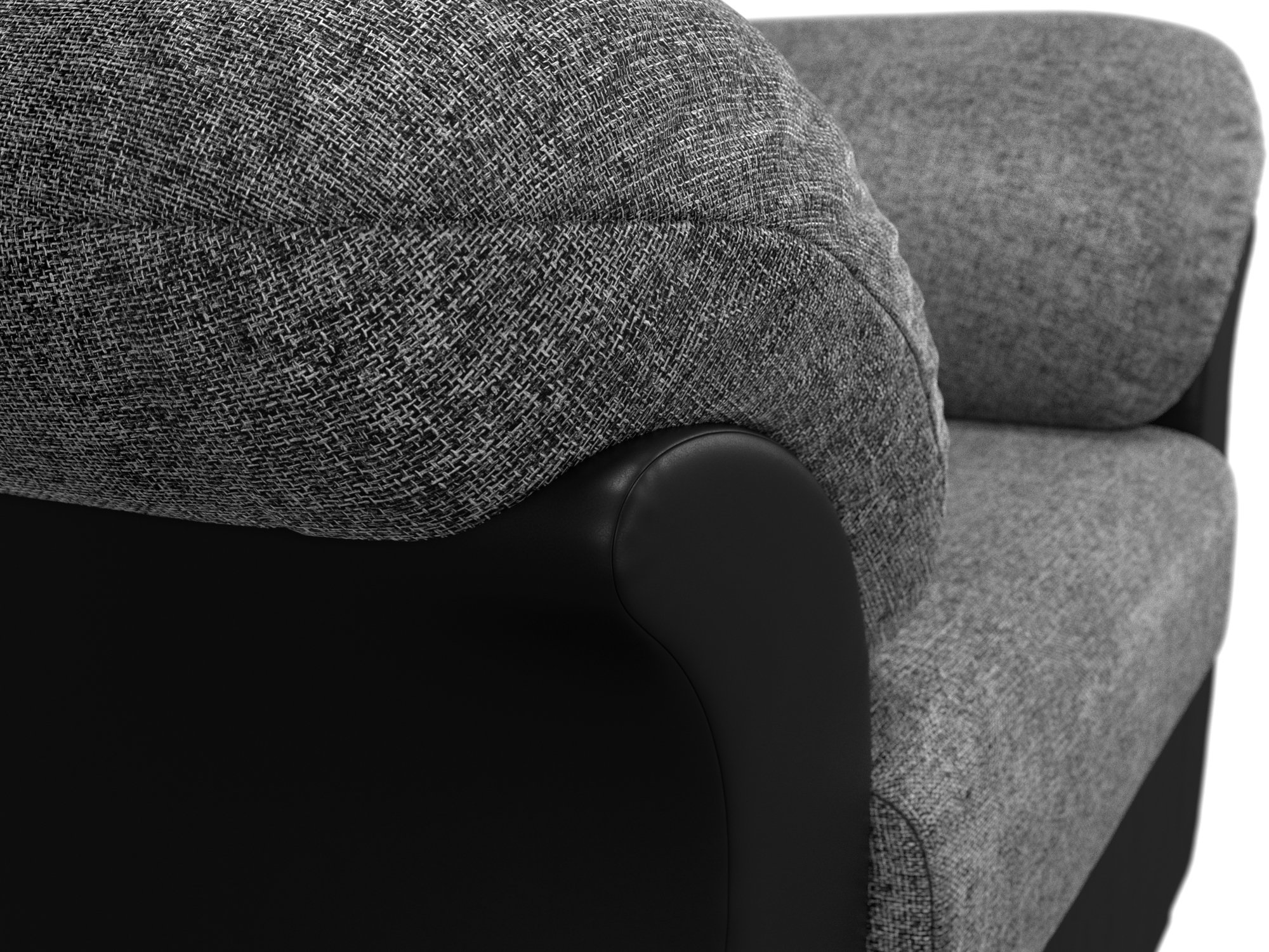 Кресло Карнелла (Серый\Черный)