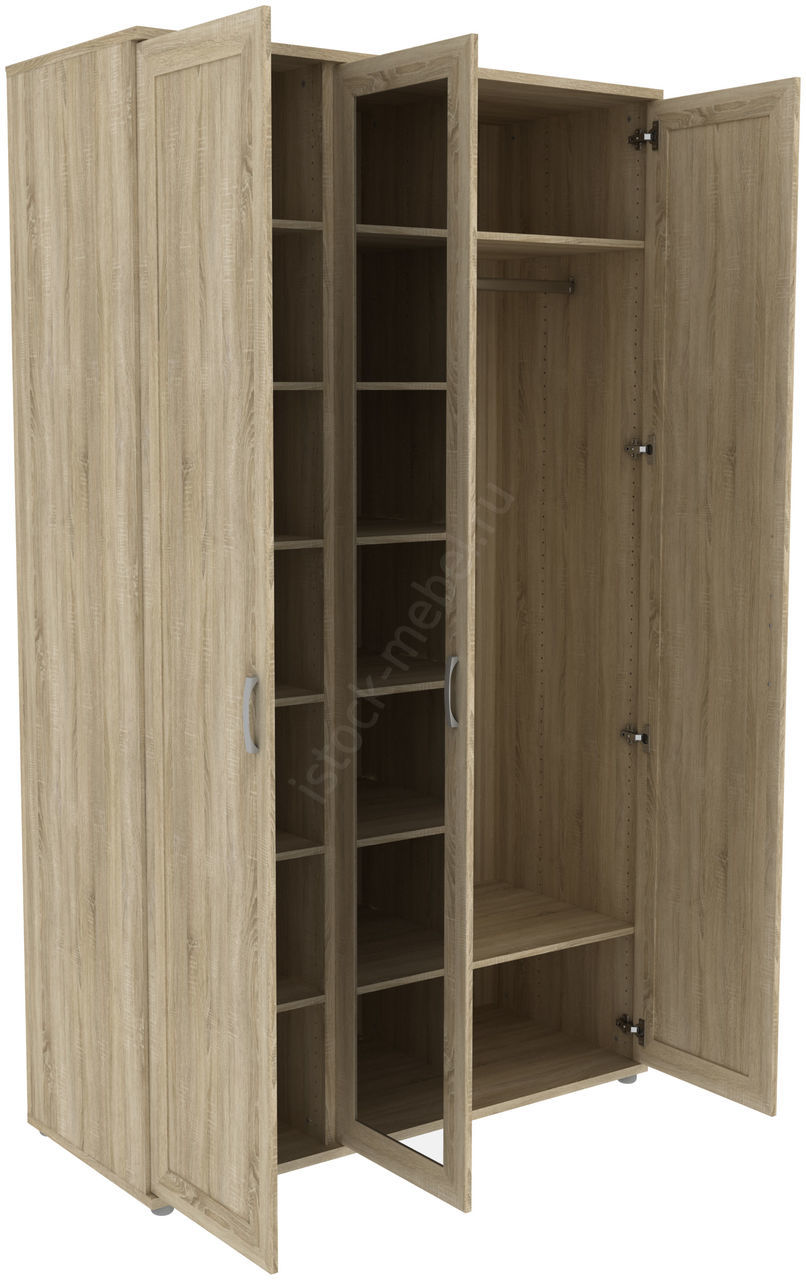 Шкаф для одежды с 1 зеркалом ГАРУН-К 513.11