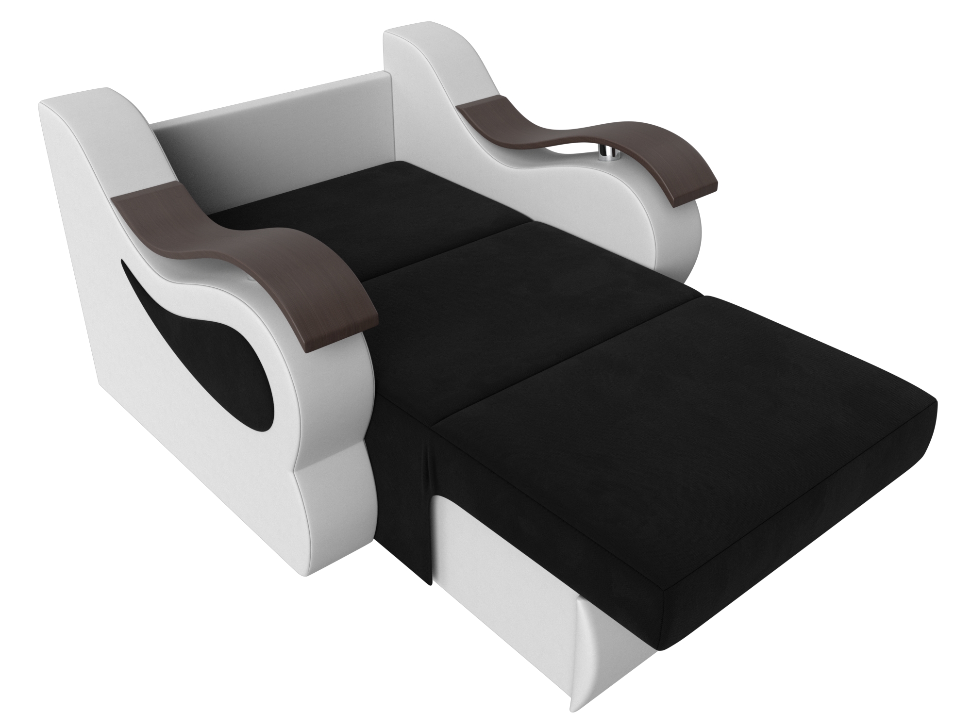 Кресло-кровать Меркурий 80 (Черный\Белый)