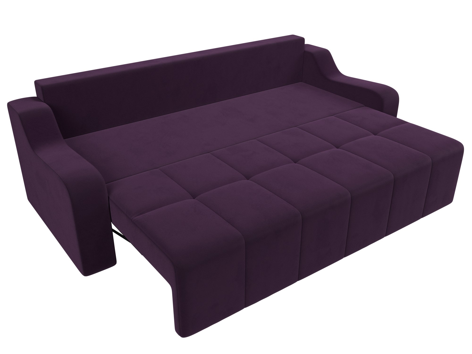 Прямой диван Итон (Фиолетовый)