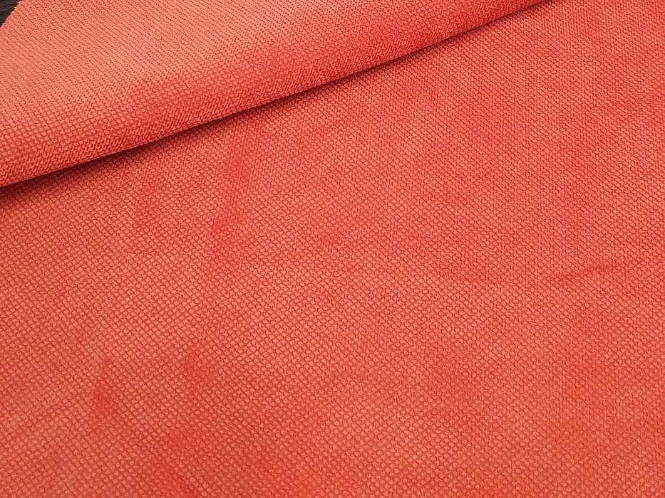 Прямой диван Меркурий 140 (Коралловый\Коричневый)