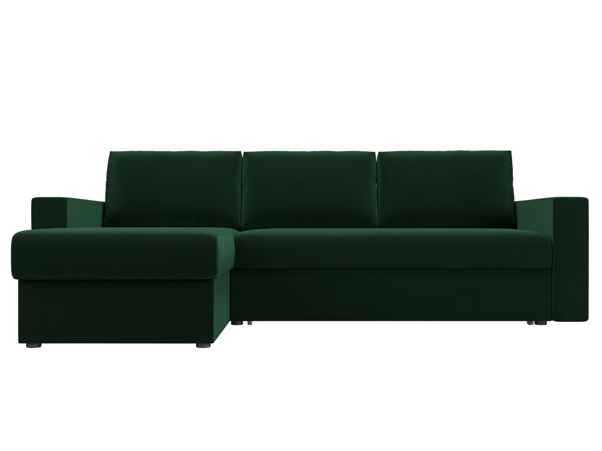Угловой диван Траумберг левый угол (Зеленый)