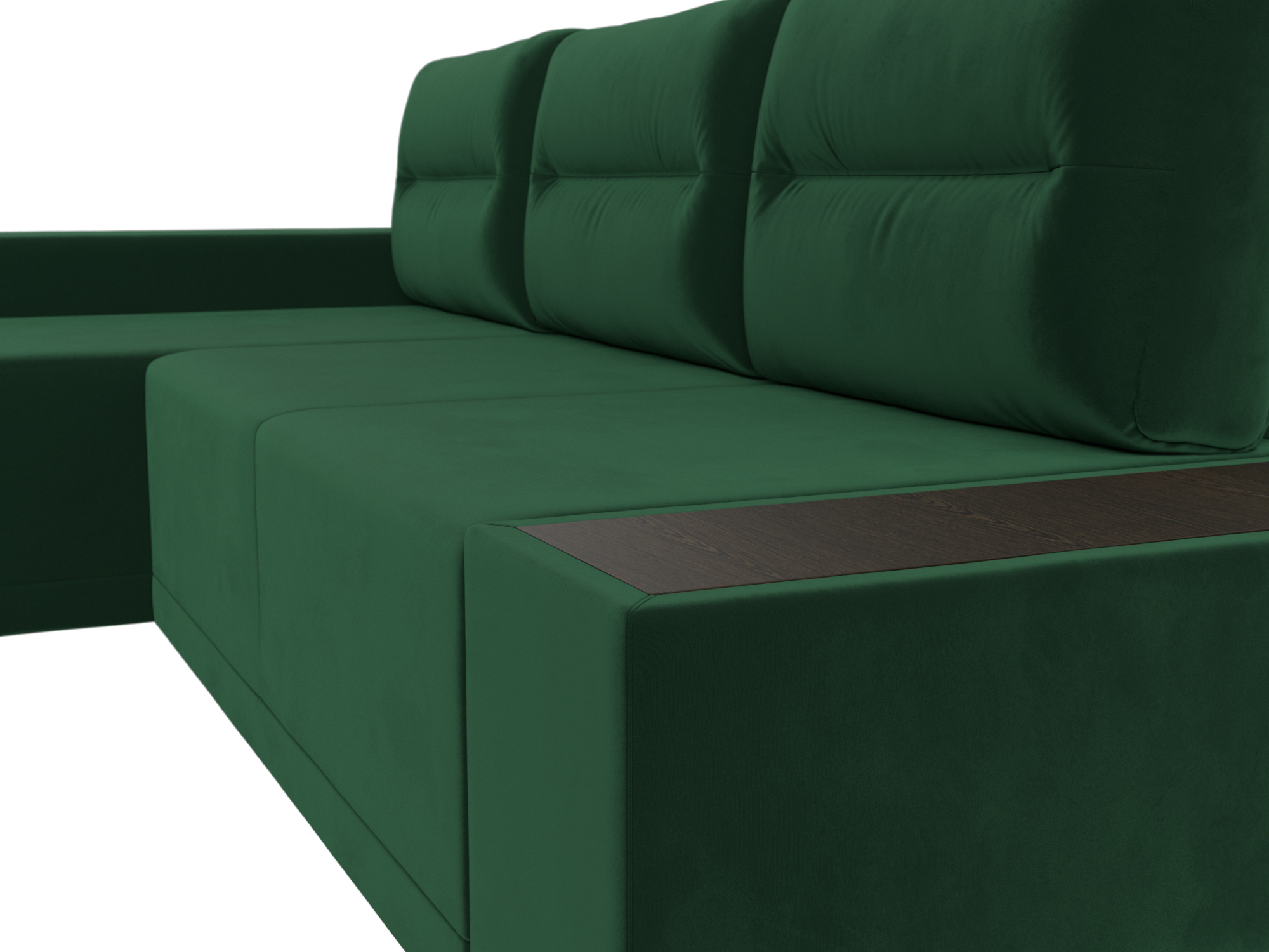Угловой диван Чикаго левый угол (Зеленый)