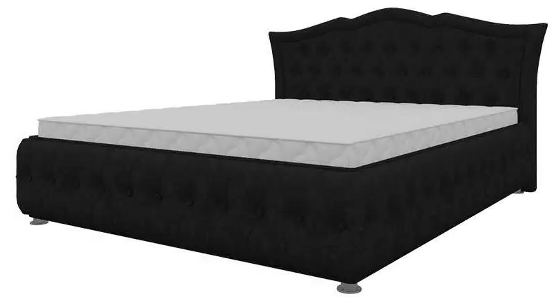 Интерьерная кровать Герда 140 (Черный)