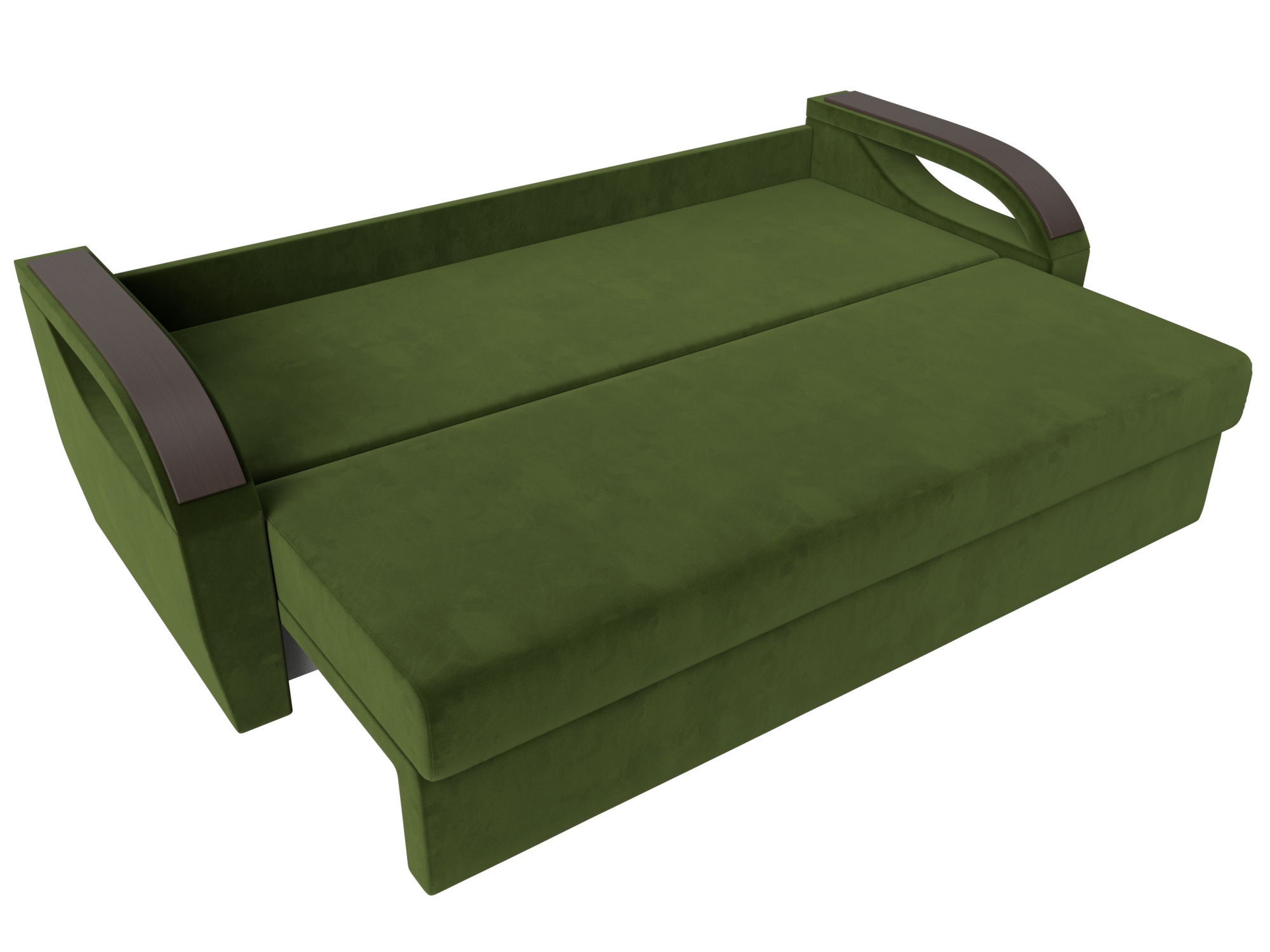 Прямой диван Форсайт (Зеленый)