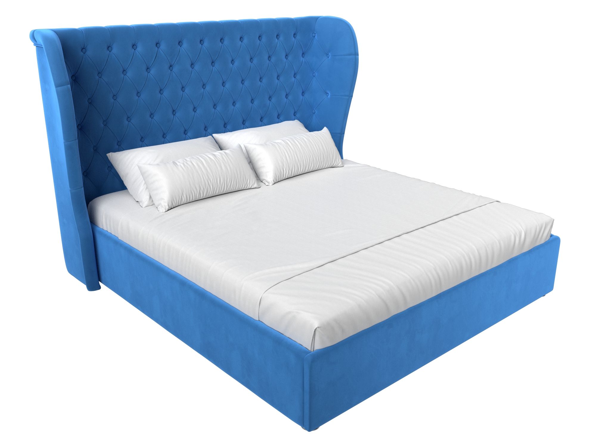 Интерьерная кровать Далия 200 (Голубой)