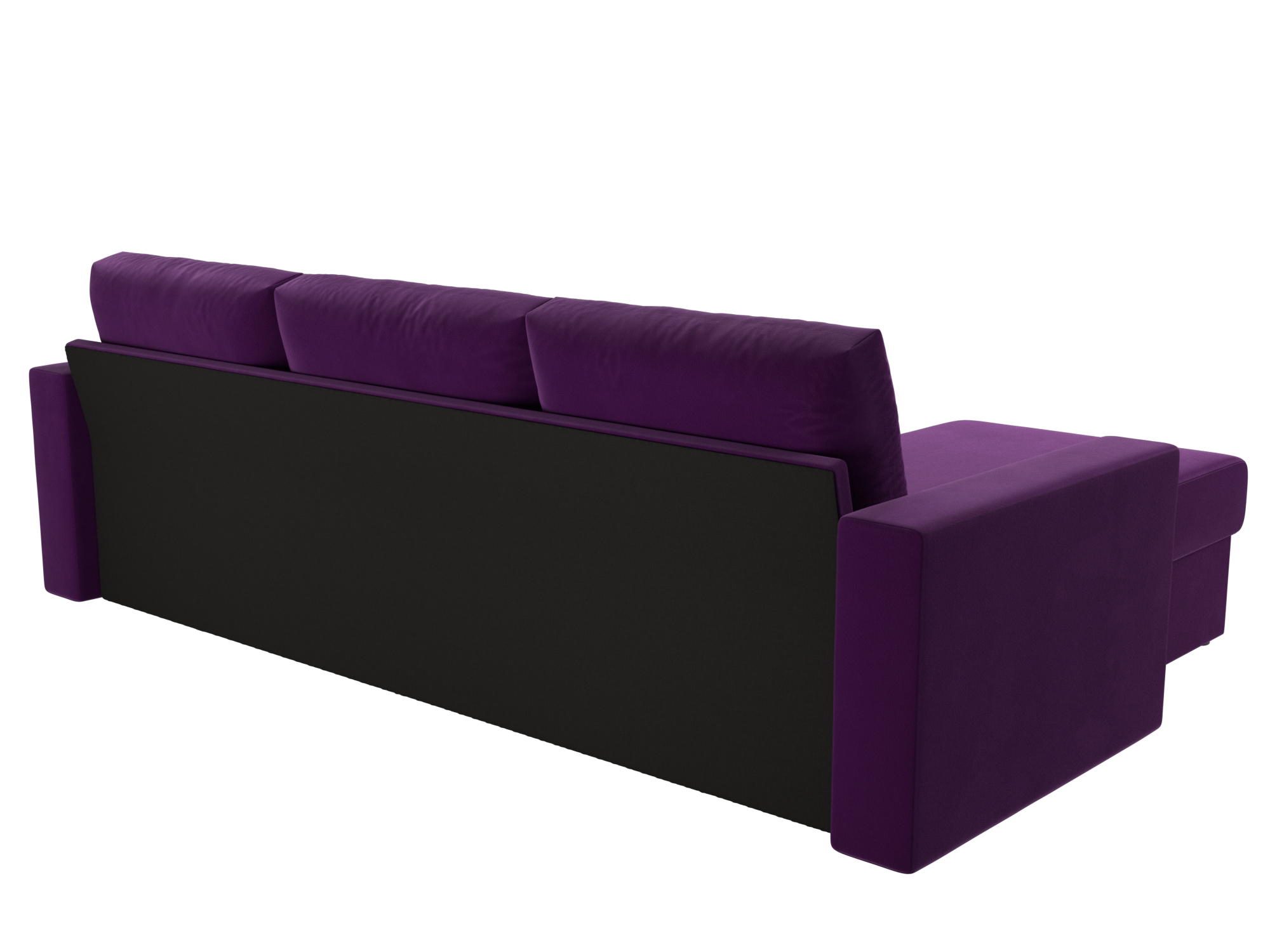Угловой диван Траумберг левый угол (Фиолетовый)
