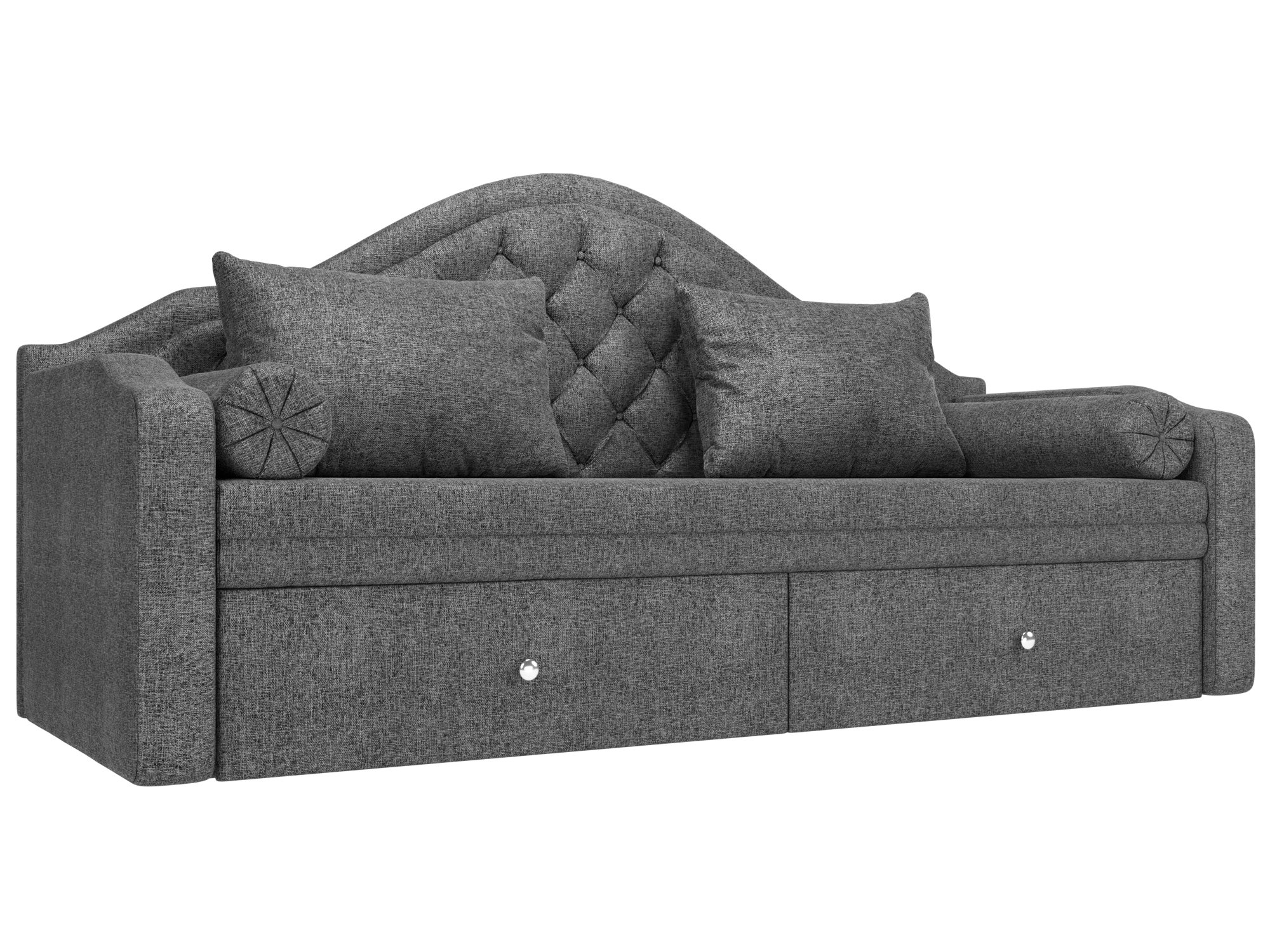 Прямой диван софа Сойер (Серый)