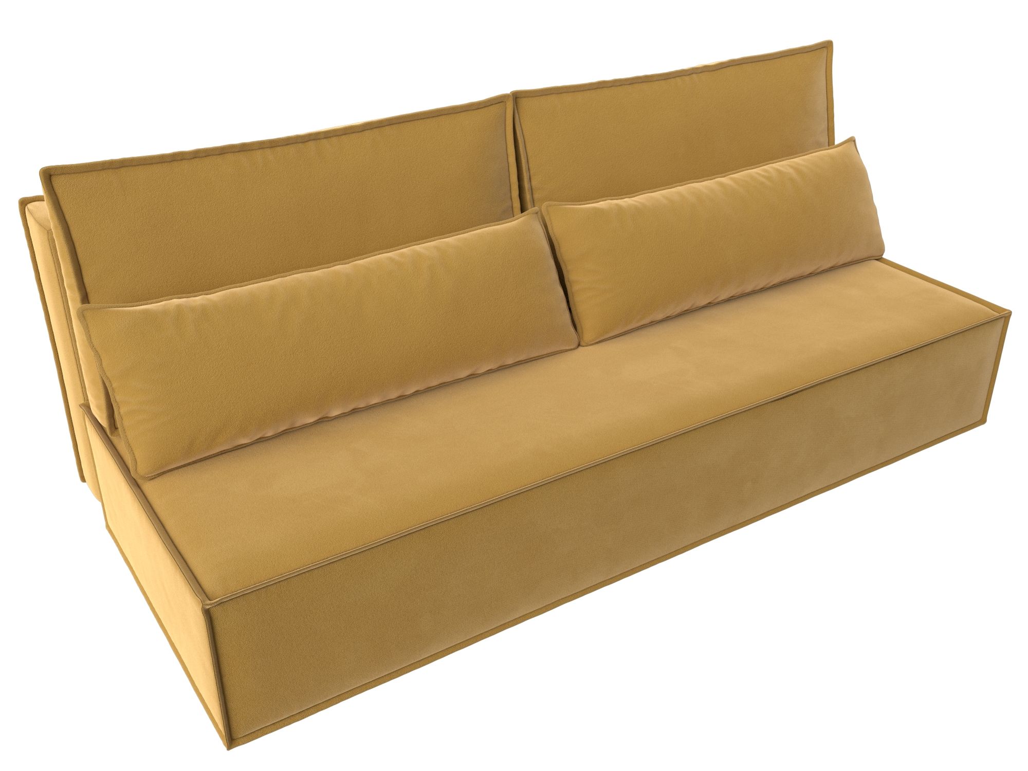 Прямой диван Фабио (Желтый)