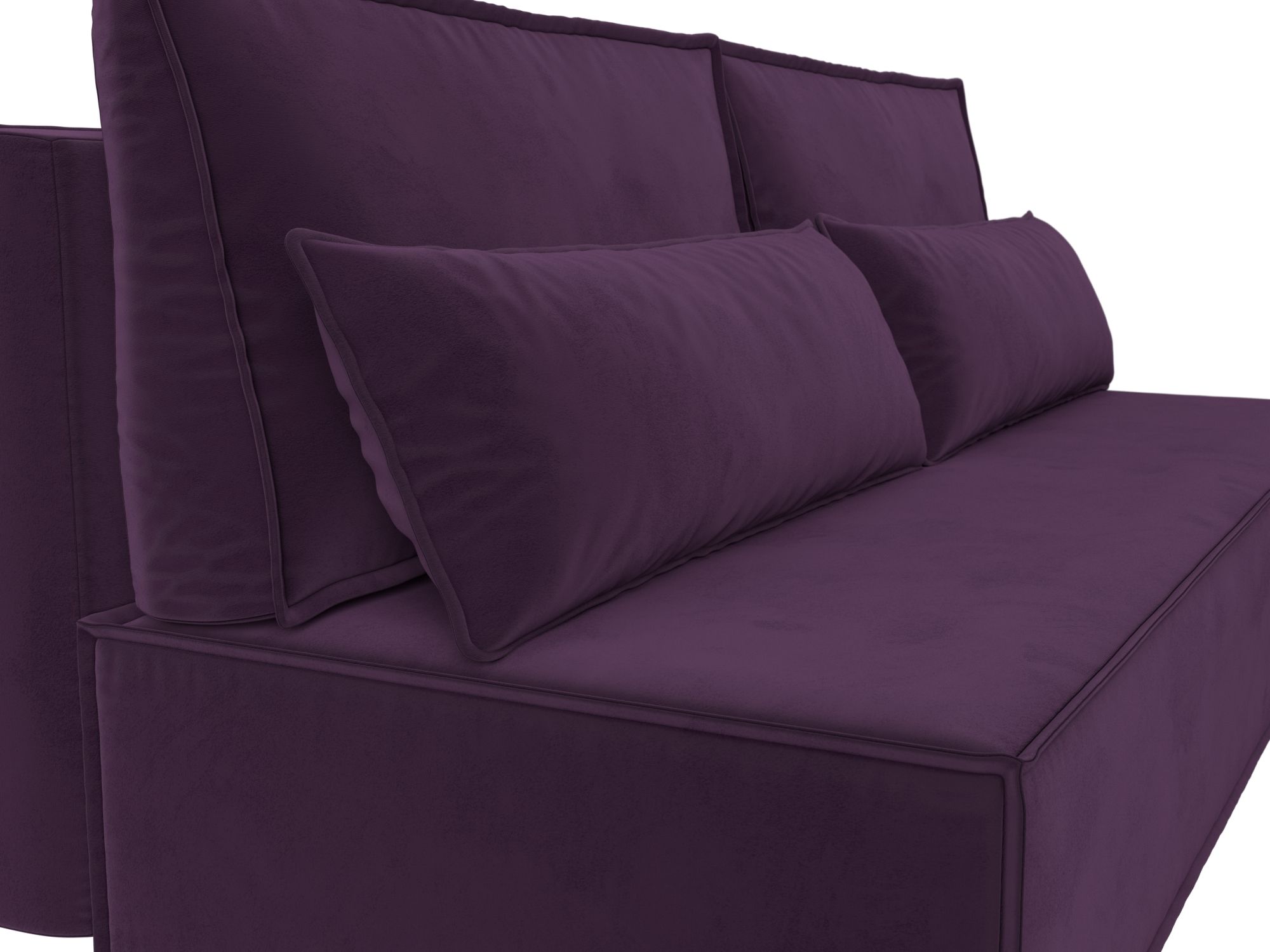 Прямой диван Фабио Лайт (Фиолетовый)