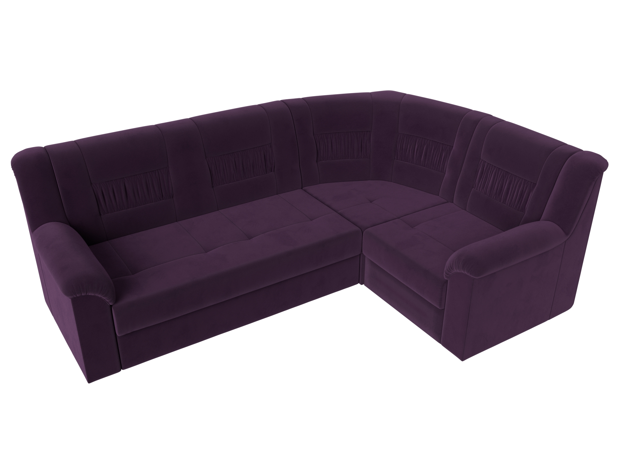Угловой диван Карелия правый угол (Фиолетовый)