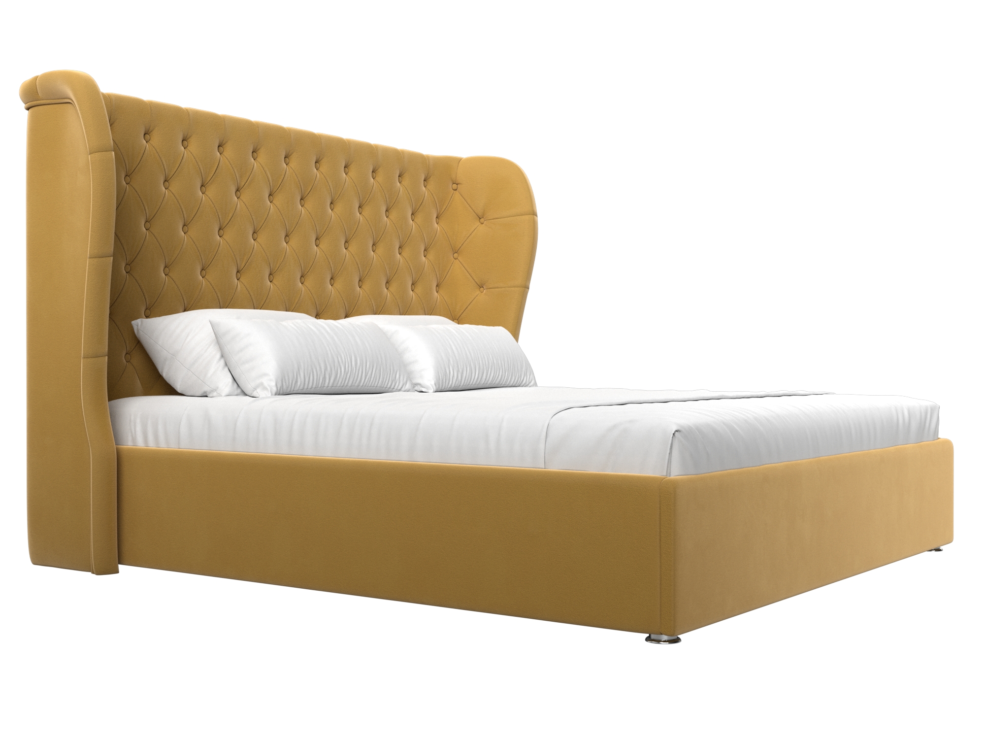 Интерьерная кровать Далия 160 (Желтый)