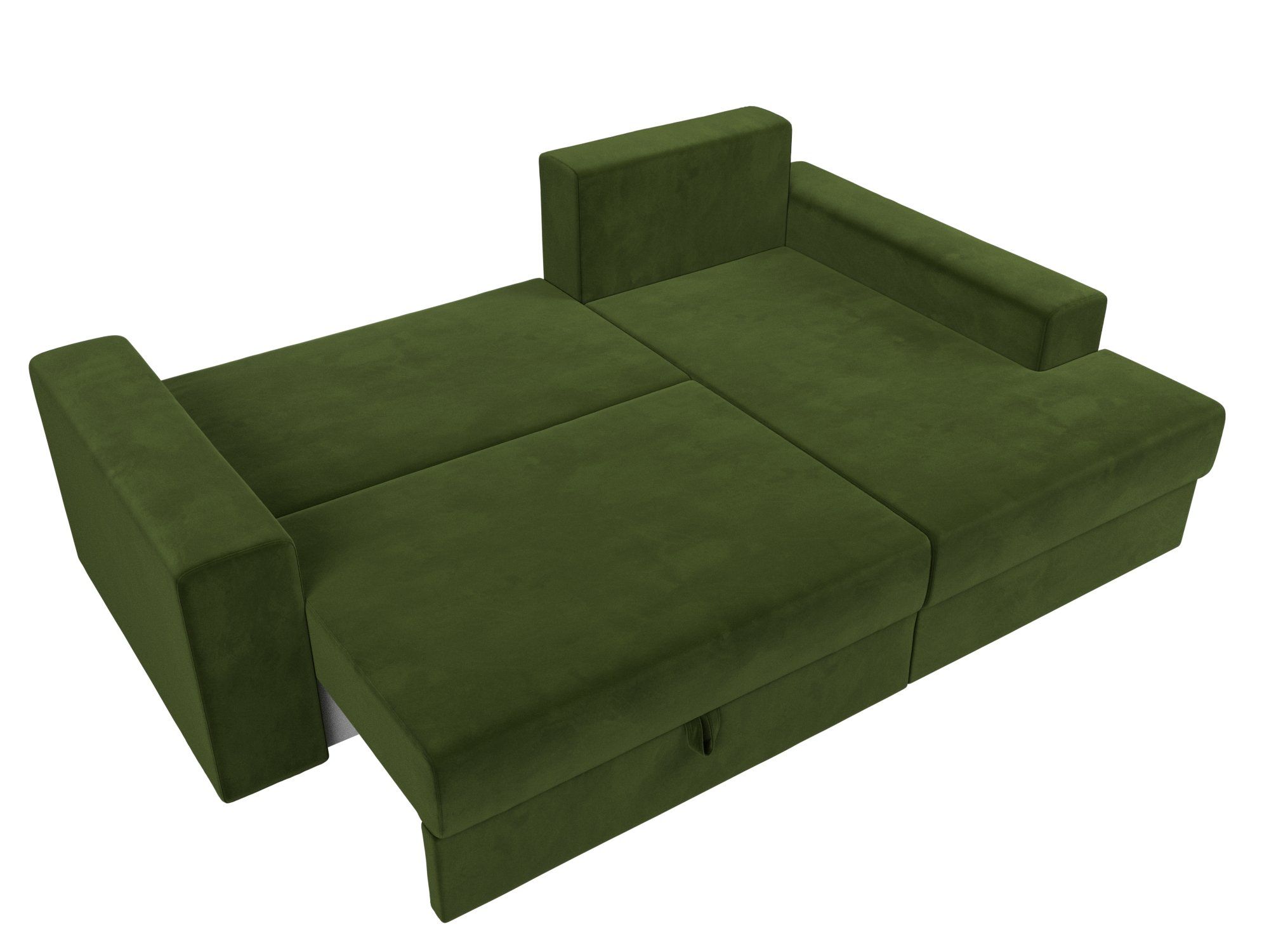 Угловой диван Майами правый угол (Зеленый)